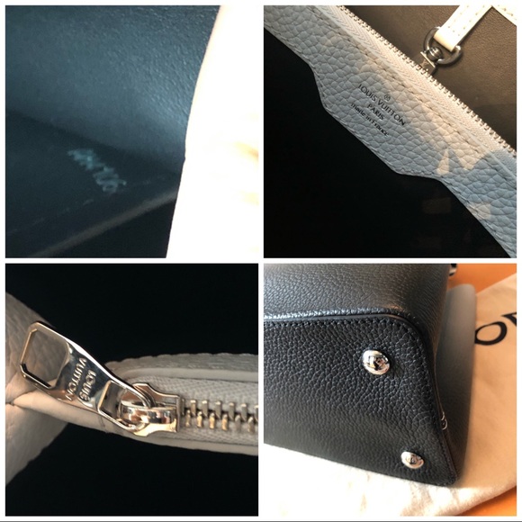 Rare Louis Vuitton Ombré Capucines MM Leather Bag - Picture 9 of 9